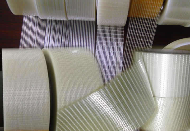 PET cross weave fiberglass filament tape